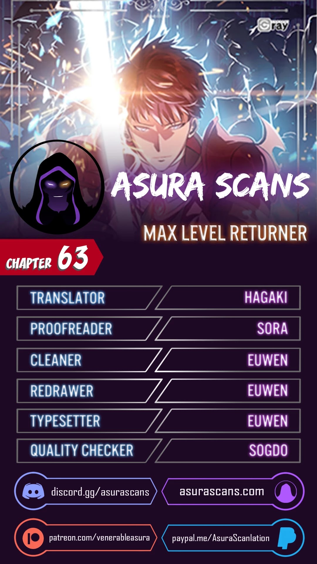 Max Level Returner chapter 63 page 1
