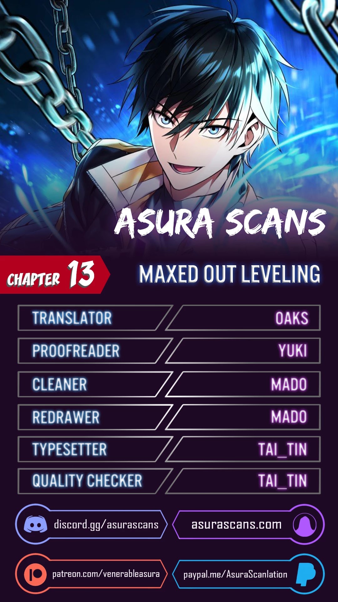 Maxed Out Leveling chapter 13 page 1