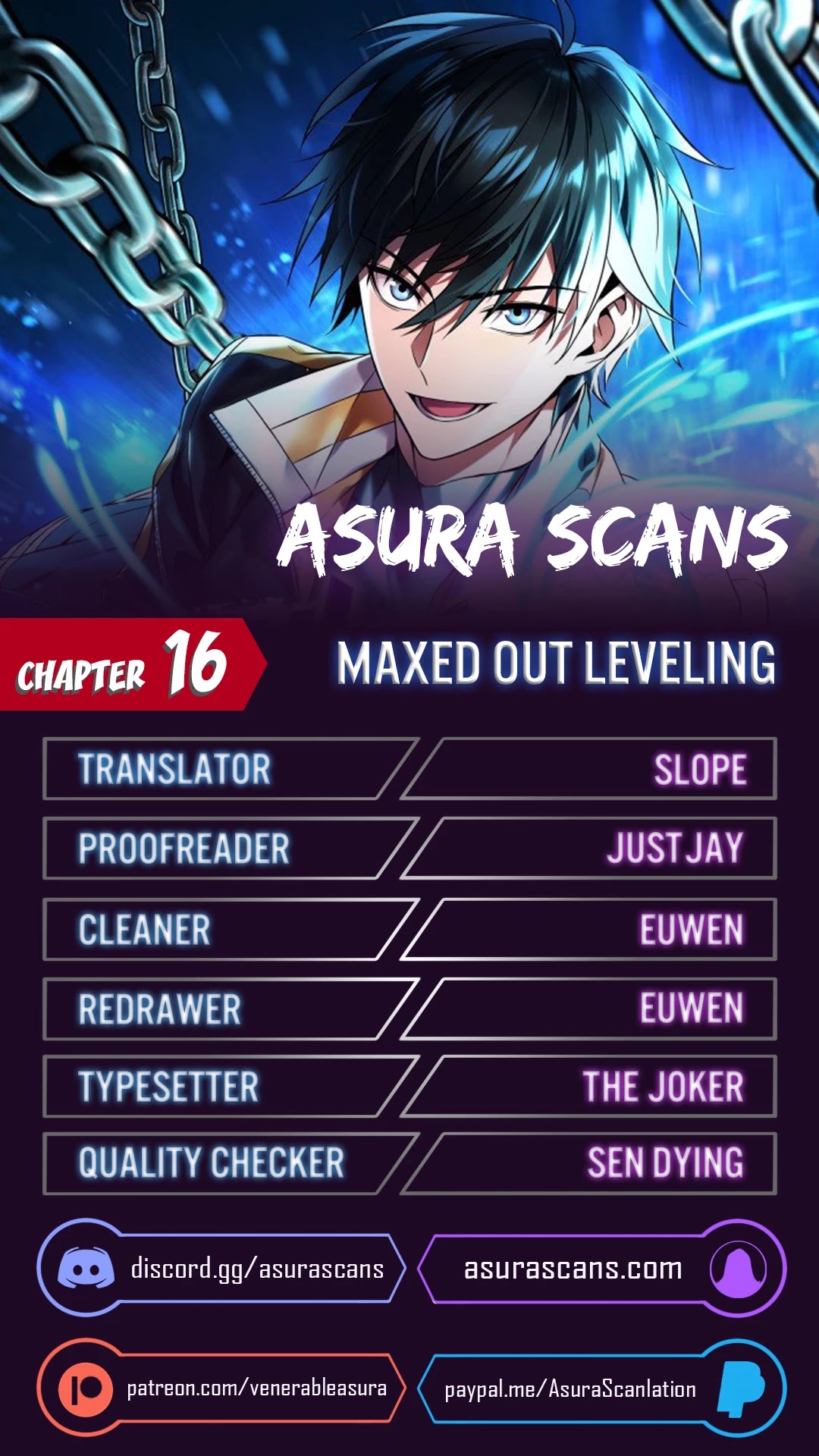 Maxed Out Leveling chapter 16 page 1