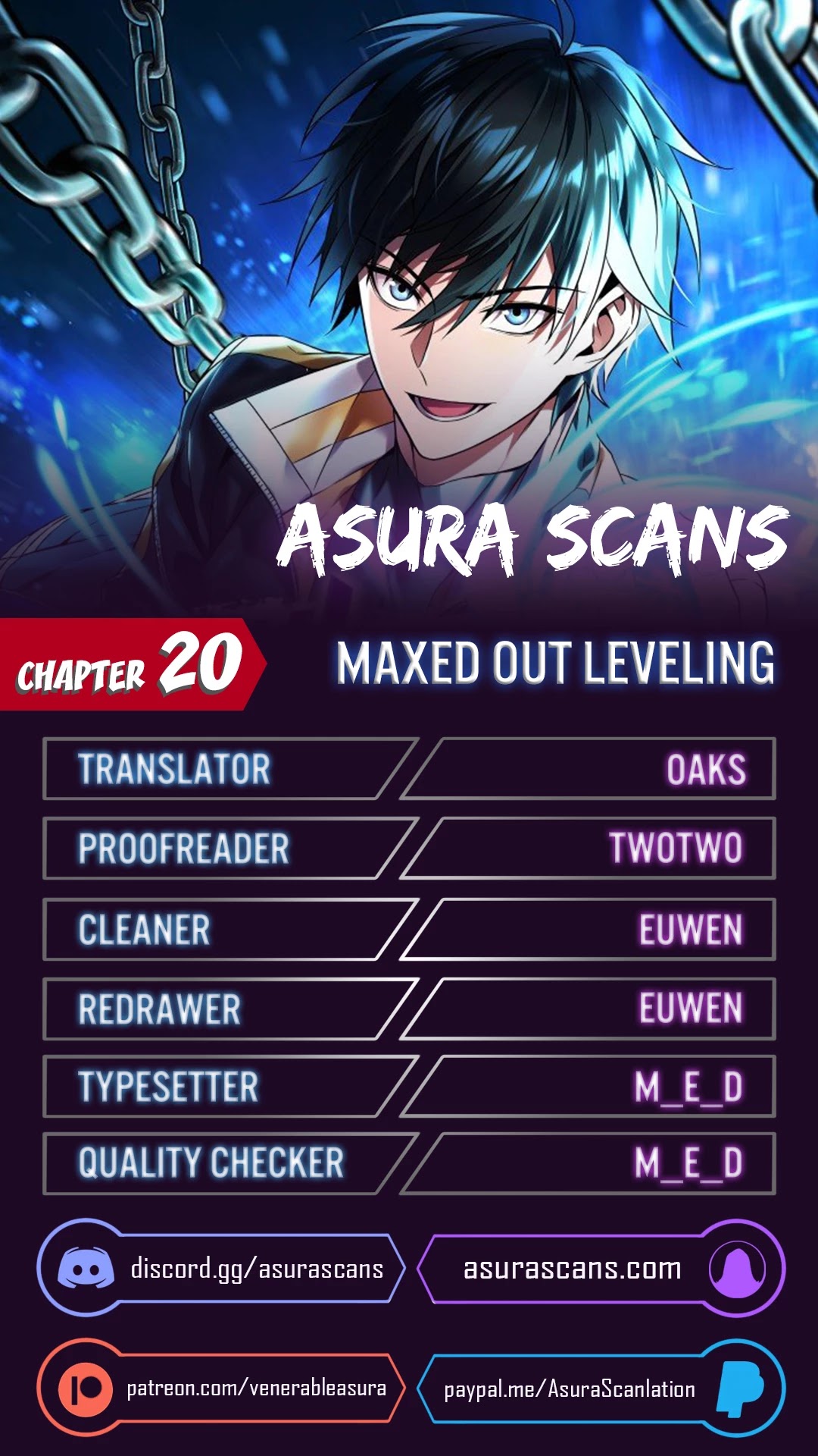 Maxed Out Leveling chapter 20 page 1