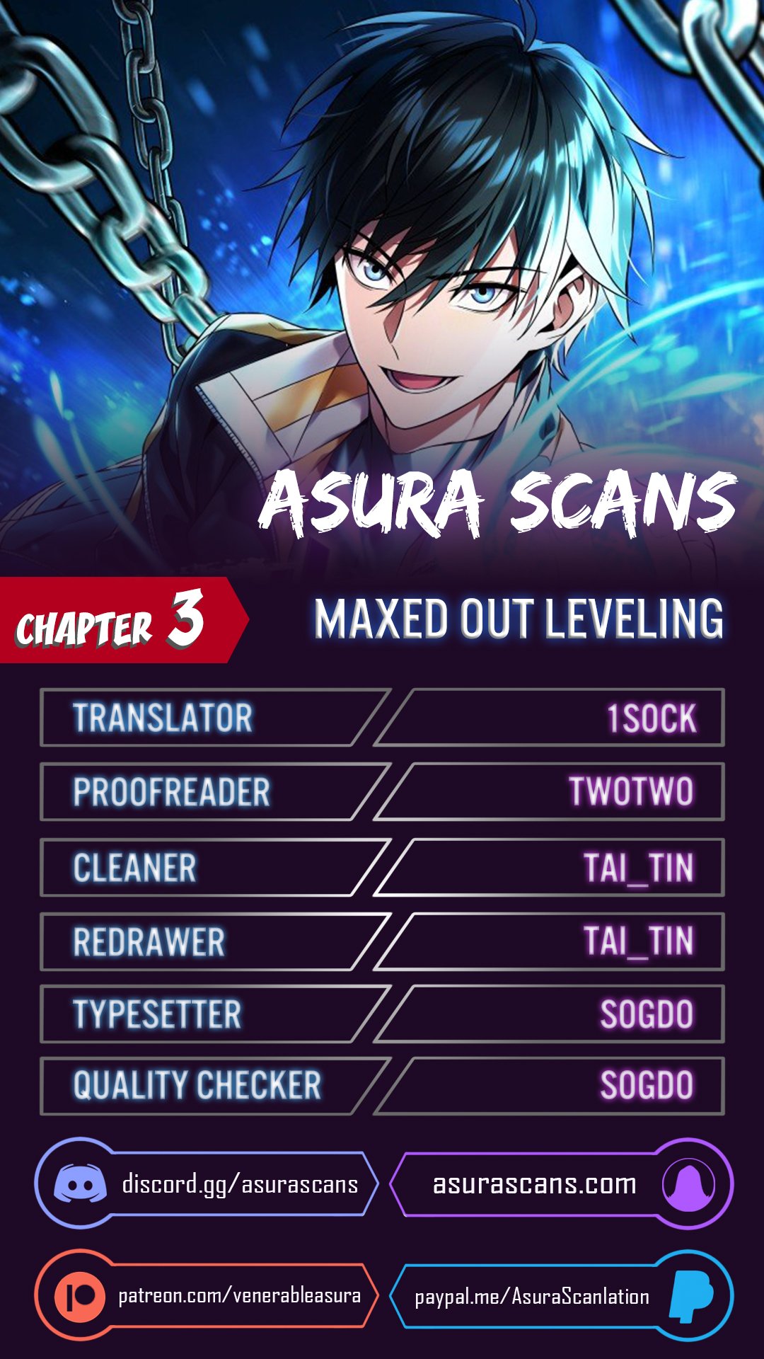 Maxed Out Leveling chapter 3 page 1