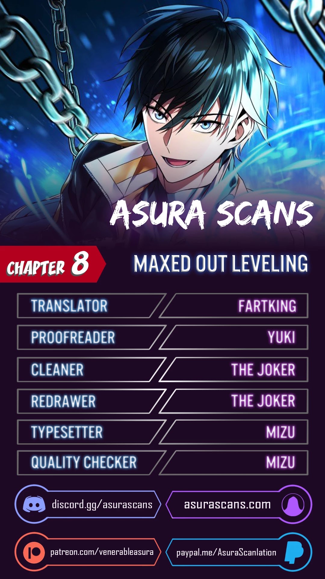 Maxed Out Leveling chapter 8 page 1