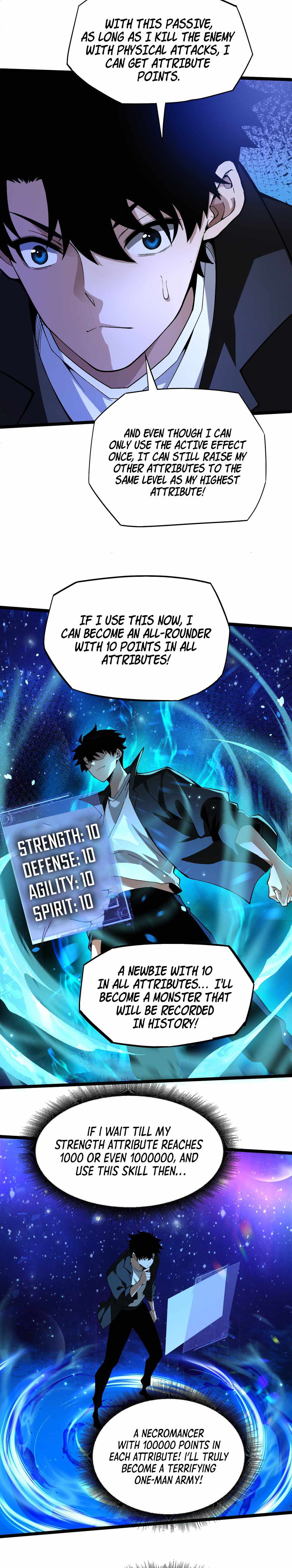 Maxed Strength Necromancer chapter 1 page 11