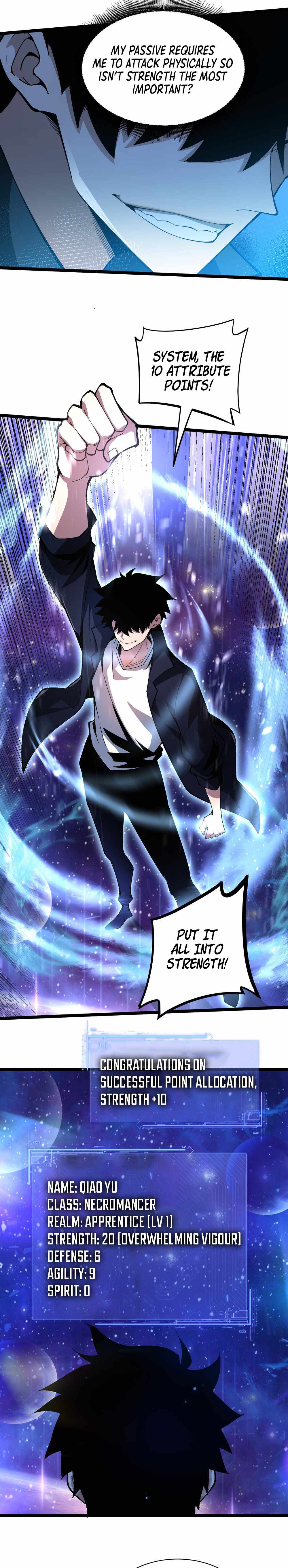 Maxed Strength Necromancer chapter 1 page 12