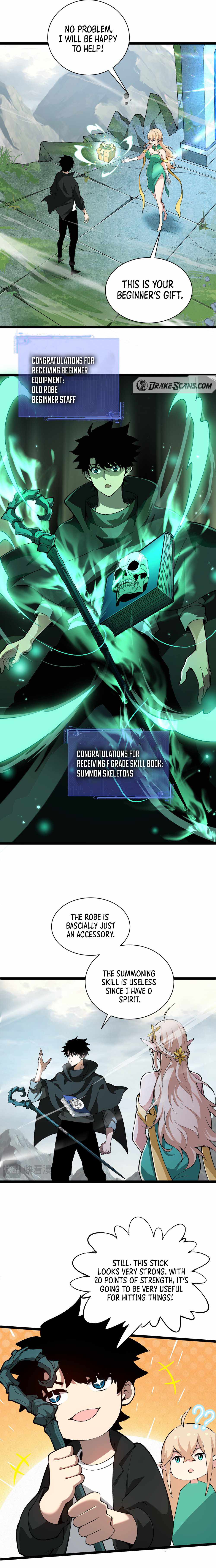 Maxed Strength Necromancer chapter 1 page 15
