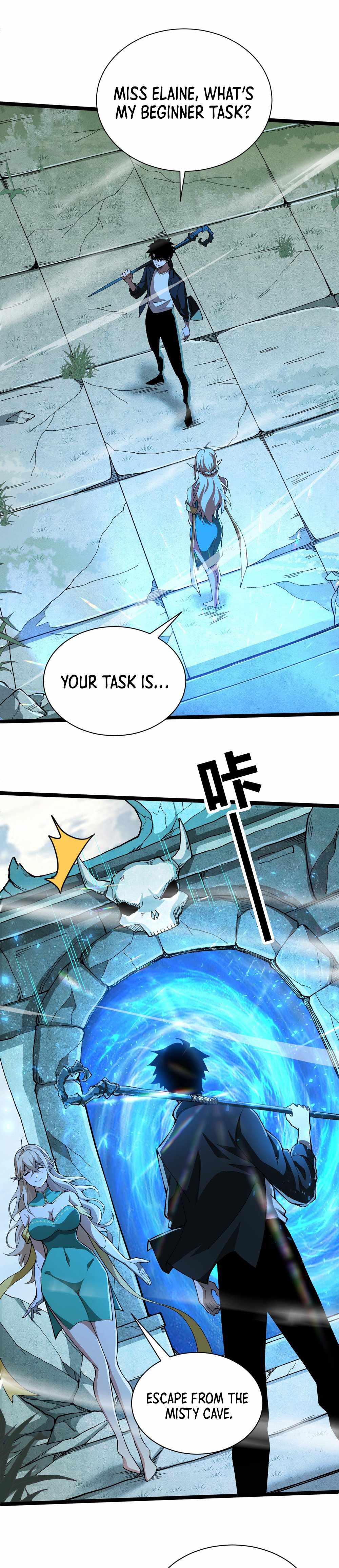 Maxed Strength Necromancer chapter 1 page 16