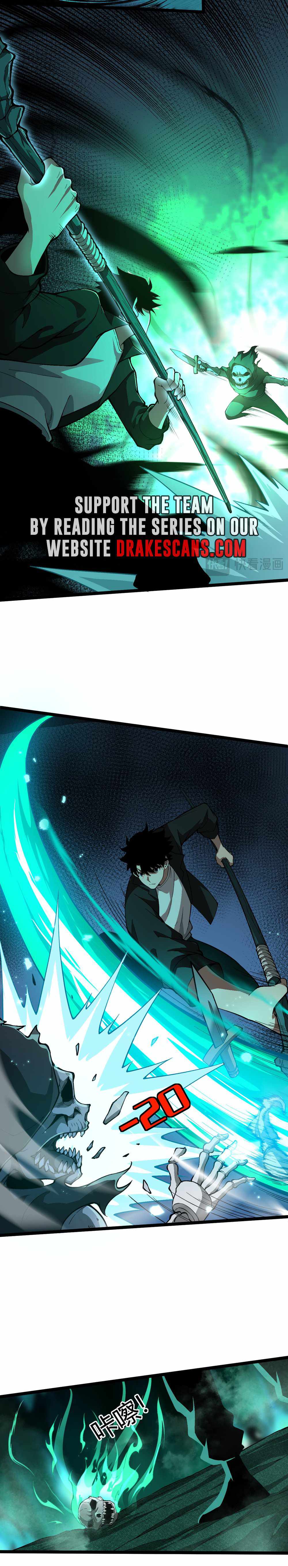 Maxed Strength Necromancer chapter 1 page 21