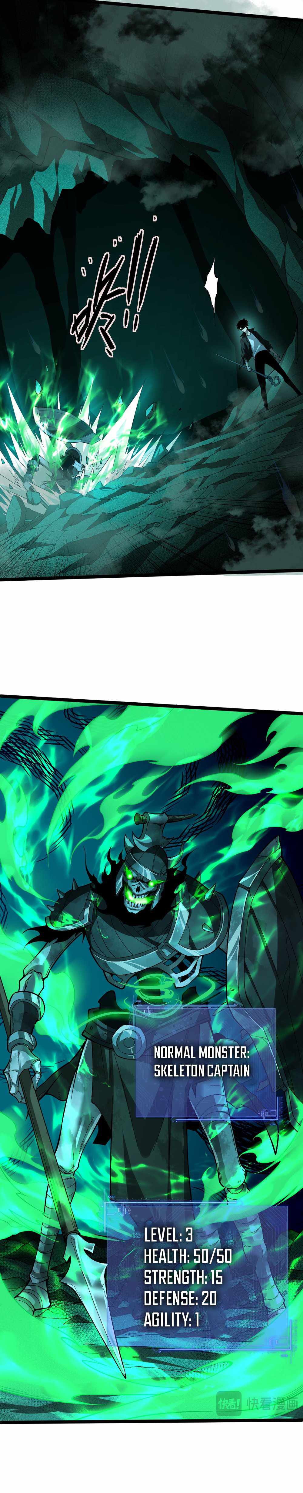 Maxed Strength Necromancer chapter 1 page 28