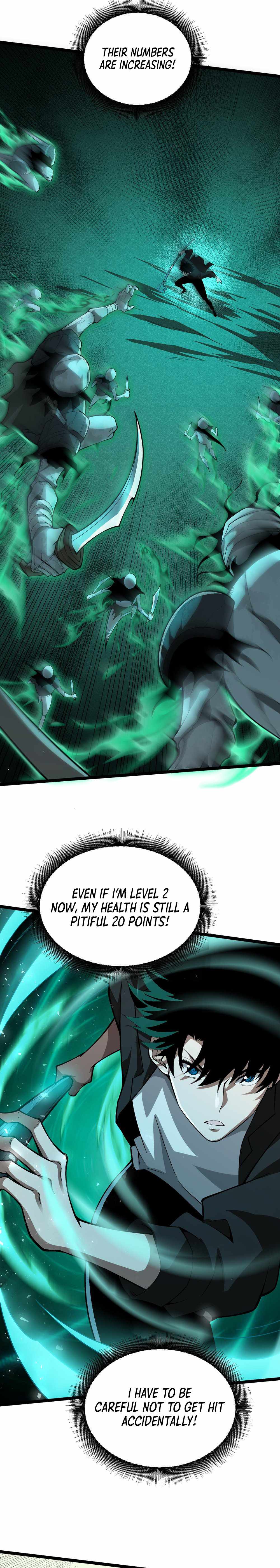 Maxed Strength Necromancer chapter 1 page 36