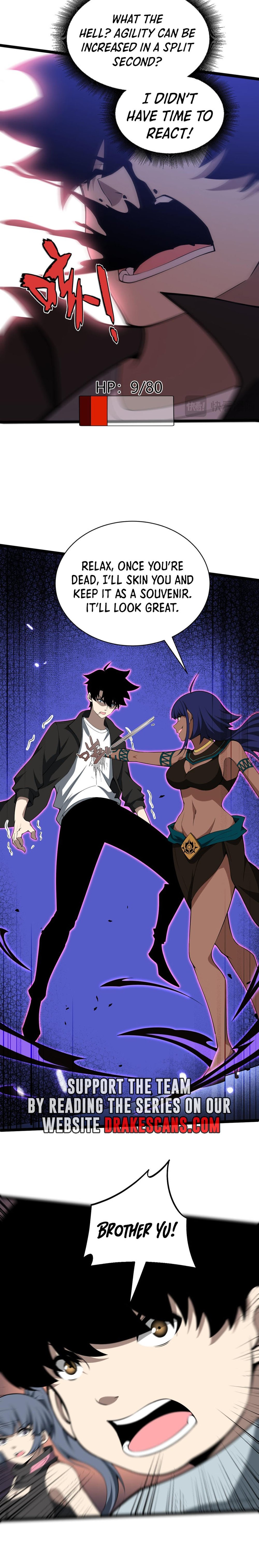 Maxed Strength Necromancer chapter 10 page 9