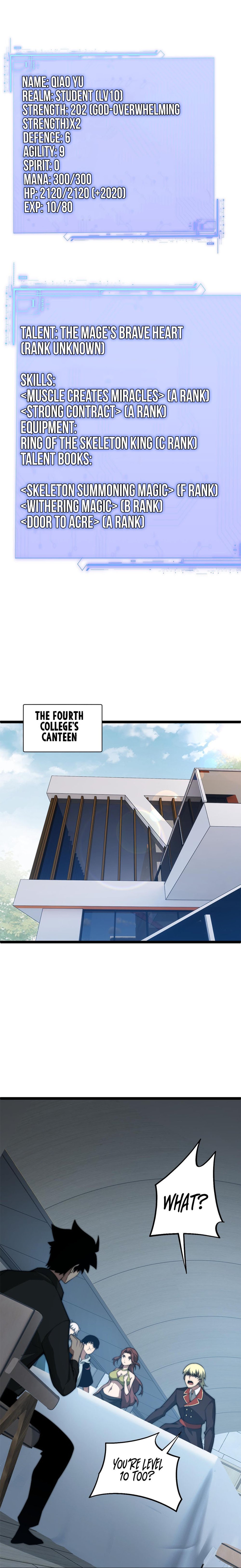 Maxed Strength Necromancer chapter 11 page 6