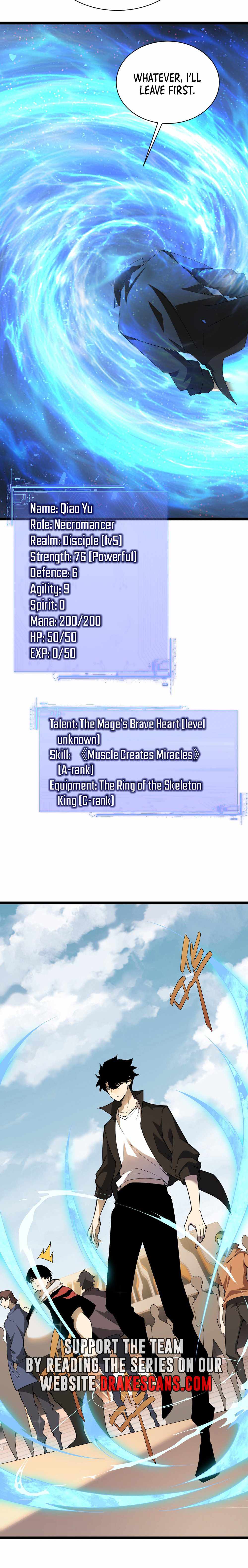 Maxed Strength Necromancer chapter 2 page 22