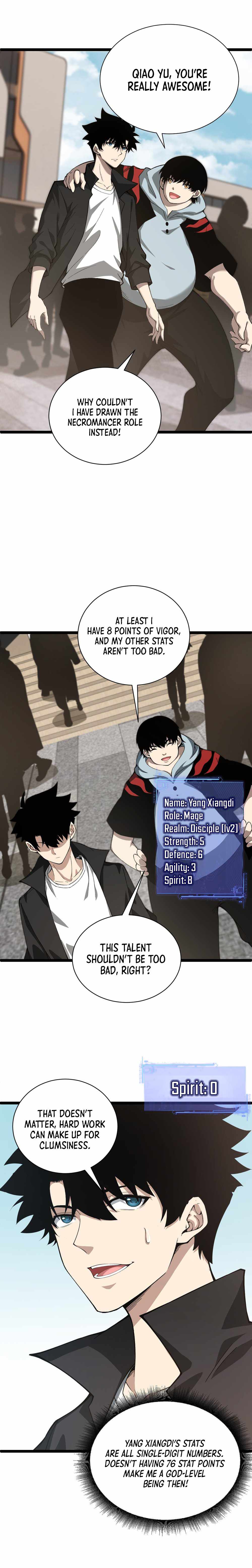 Maxed Strength Necromancer chapter 2 page 34