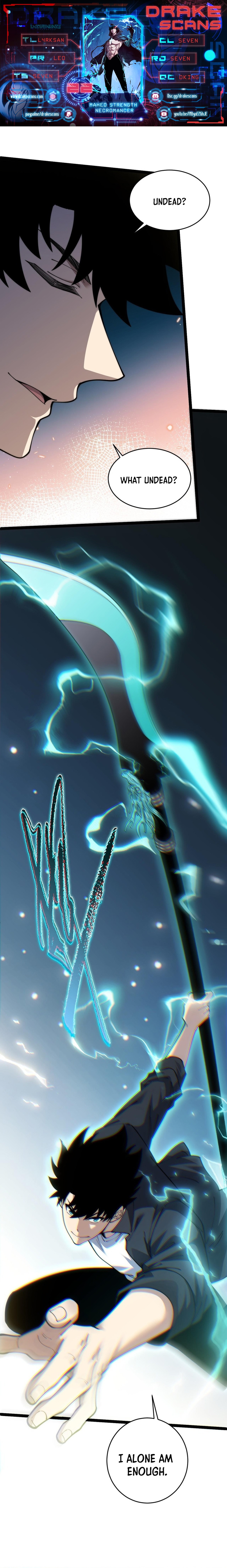 Maxed Strength Necromancer chapter 22 page 1