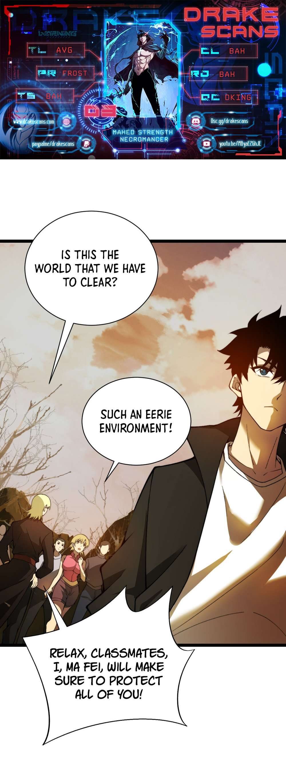 Maxed Strength Necromancer chapter 3 page 1