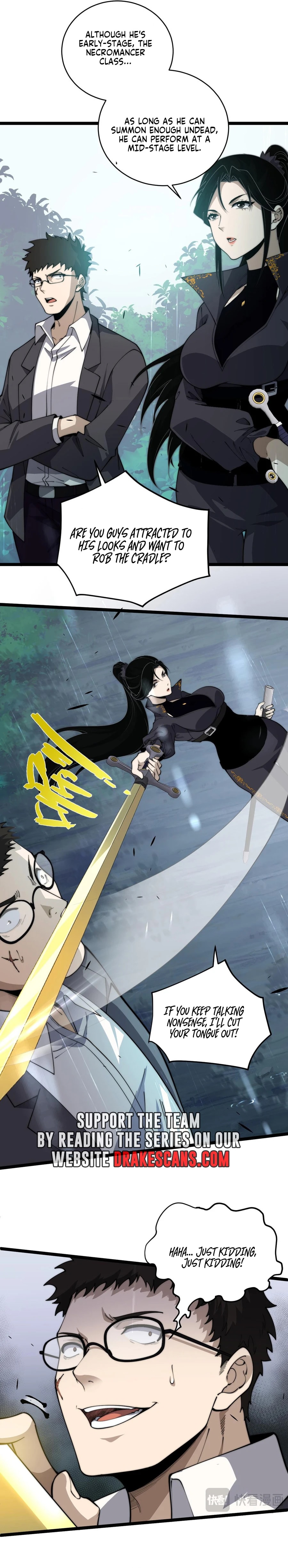Maxed Strength Necromancer chapter 31 page 6