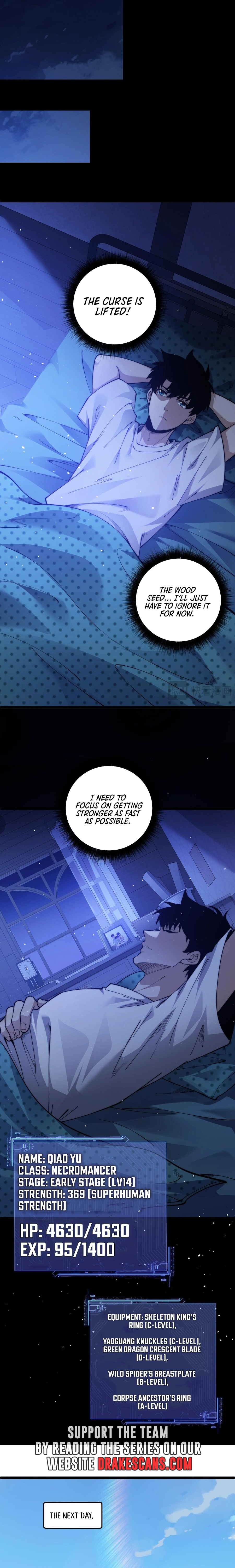 Maxed Strength Necromancer chapter 36 page 8