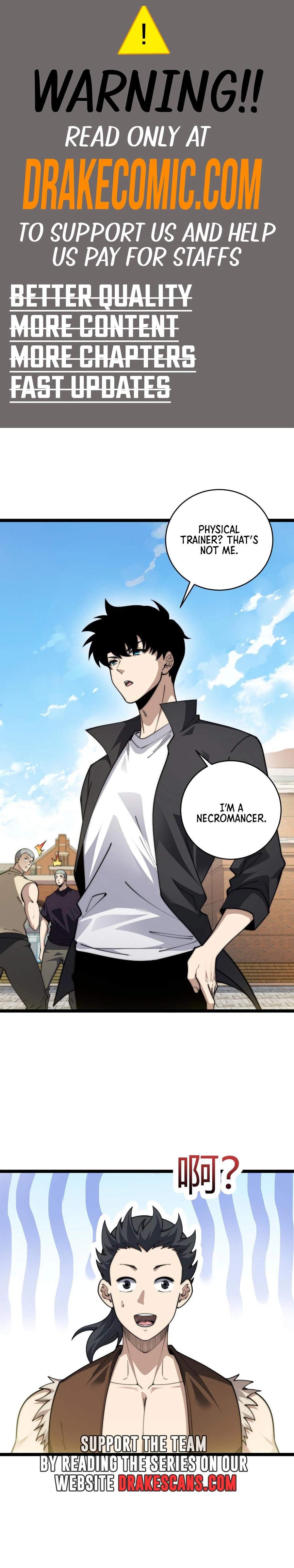 Maxed Strength Necromancer chapter 37 page 1