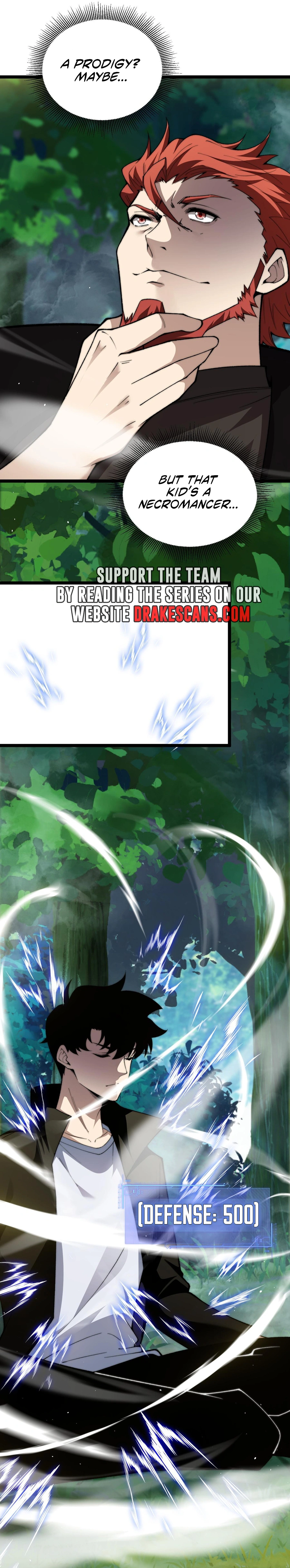 Maxed Strength Necromancer chapter 40 page 7