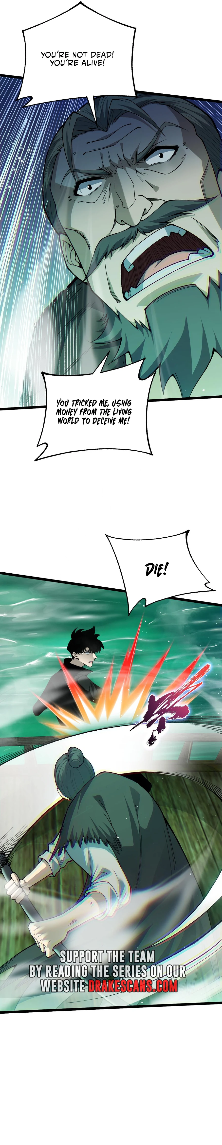 Maxed Strength Necromancer chapter 44 page 21