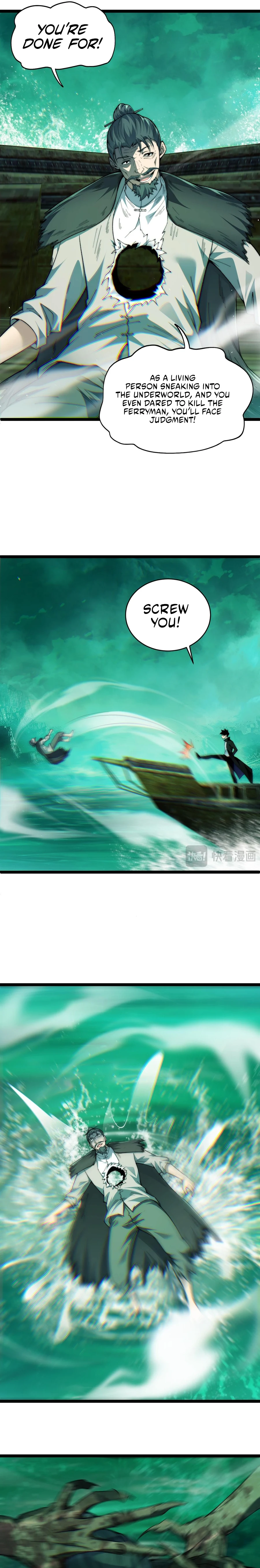 Maxed Strength Necromancer chapter 45 page 7