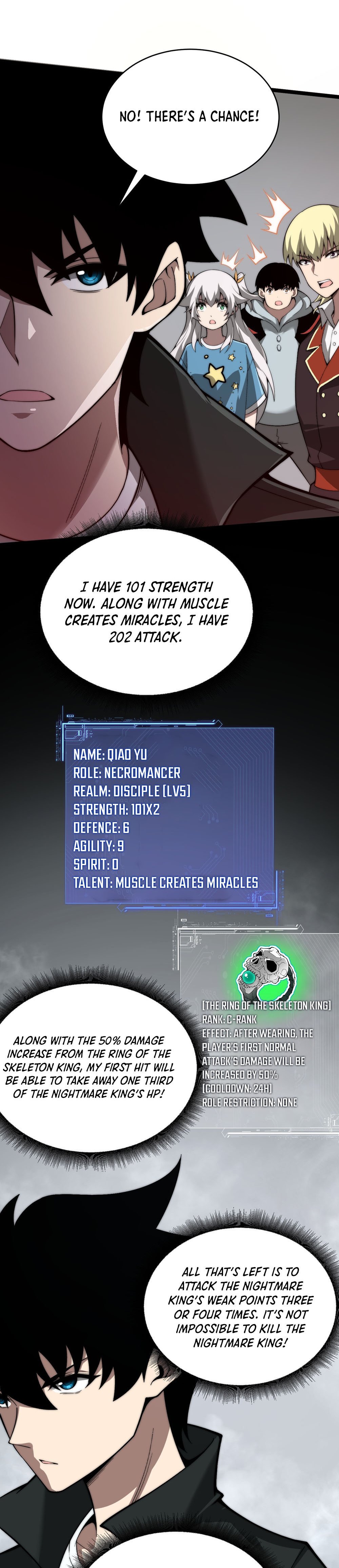 Maxed Strength Necromancer chapter 5 page 19