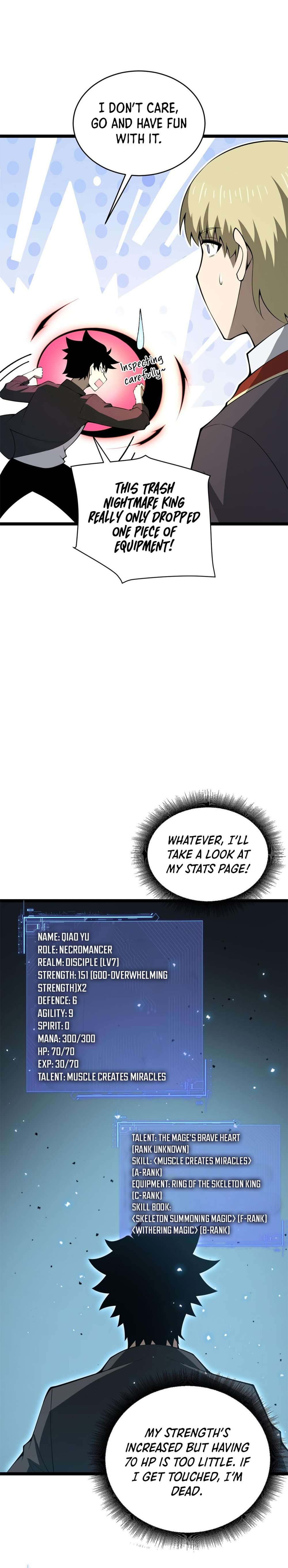Maxed Strength Necromancer chapter 6 page 17