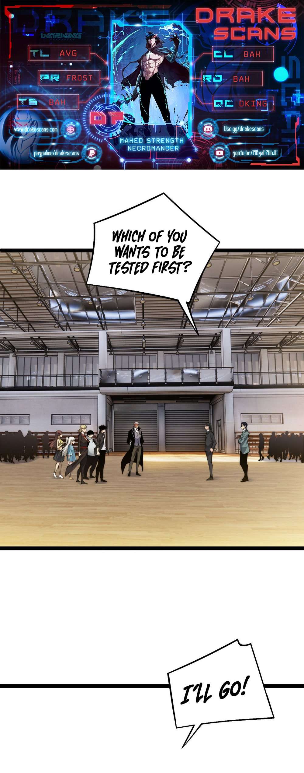 Maxed Strength Necromancer chapter 7 page 1
