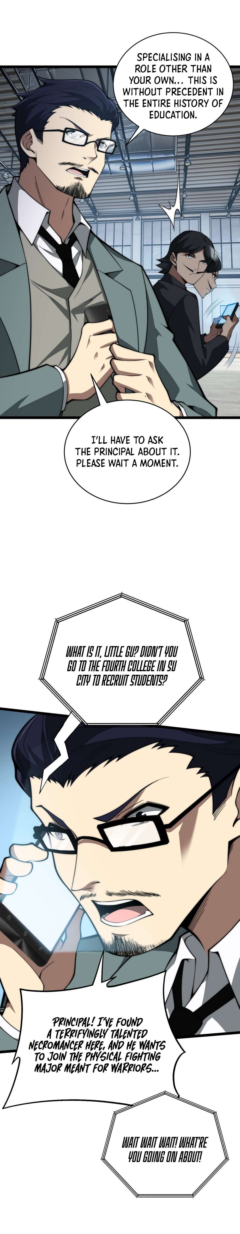 Maxed Strength Necromancer chapter 7 page 18