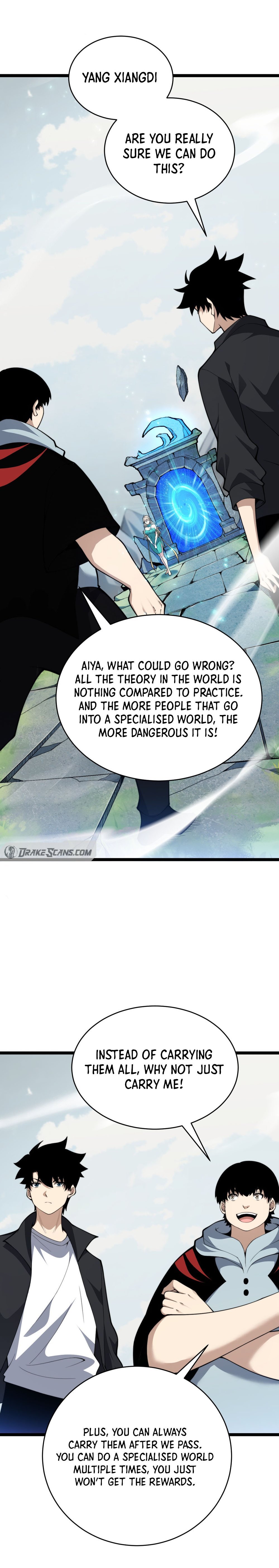 Maxed Strength Necromancer chapter 8 page 5