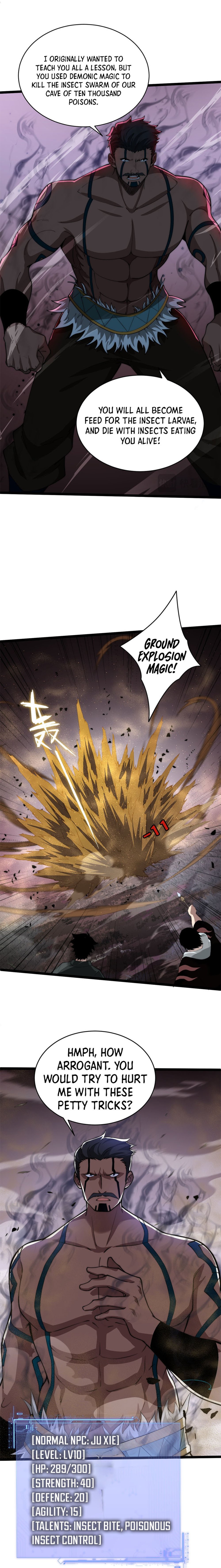 Maxed Strength Necromancer chapter 9 page 8