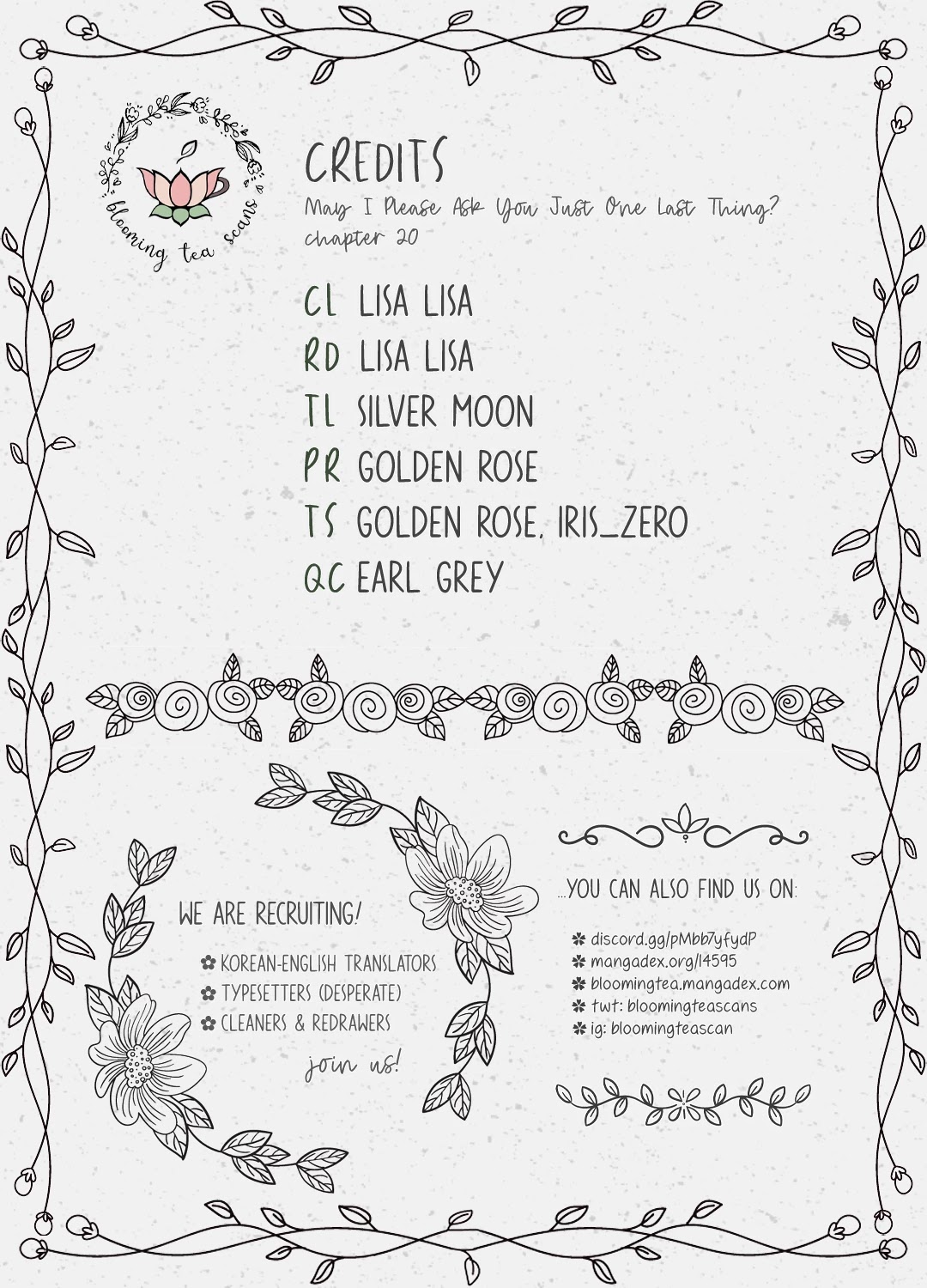 May I Ask For One Final Thing? chapter 20 page 15