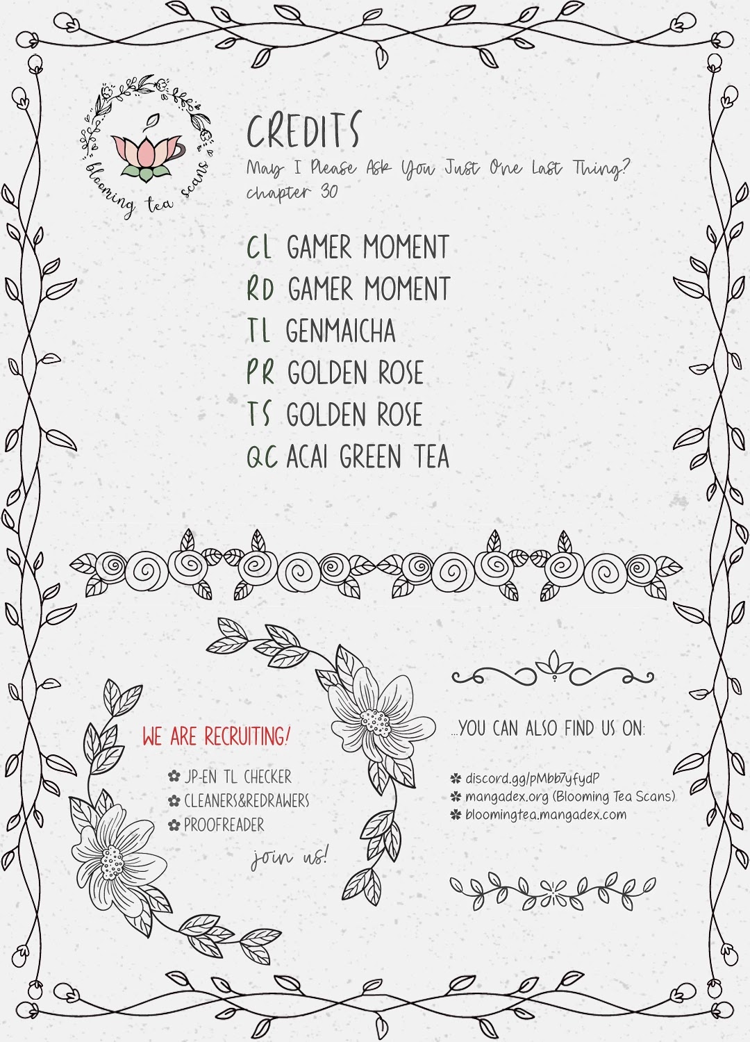 May I Ask For One Final Thing? chapter 30 page 54