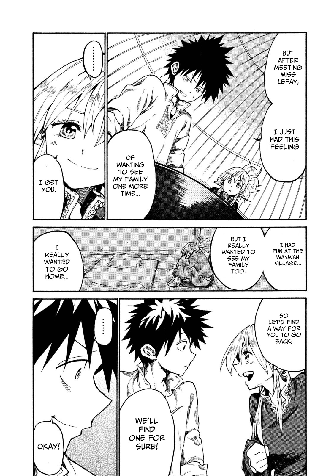 Mazumeshi Elf to Youbokugurashi chapter 10 page 17