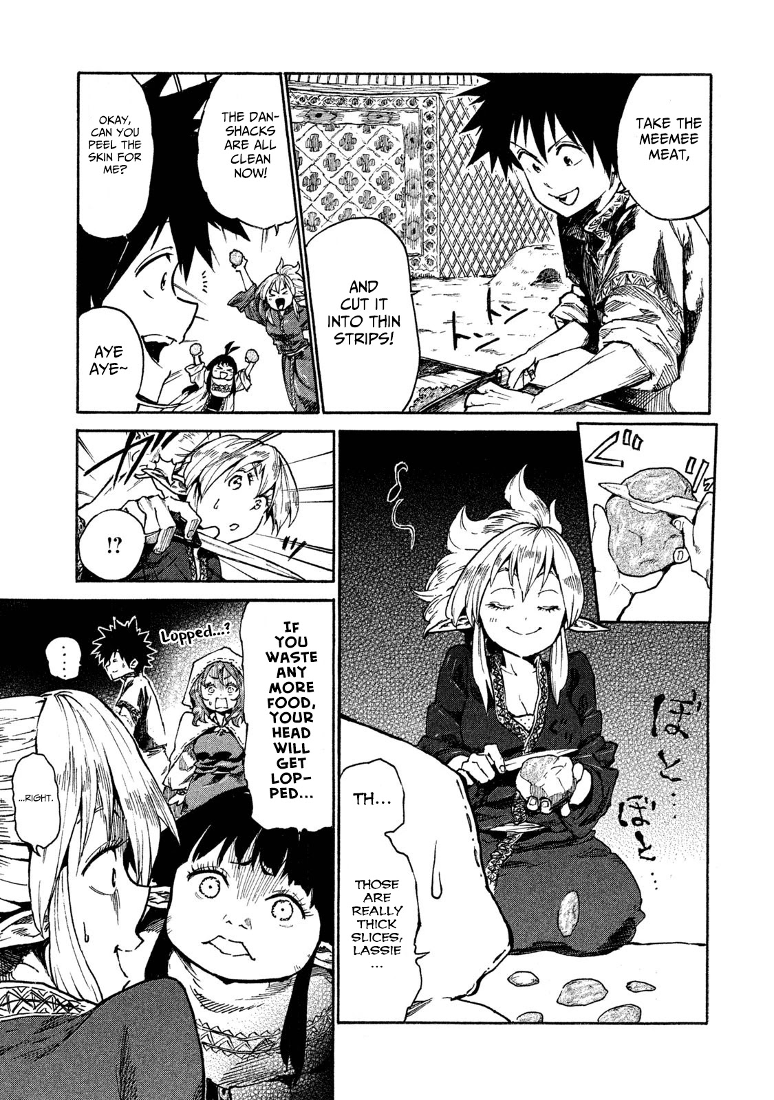 Mazumeshi Elf to Youbokugurashi chapter 10 page 23