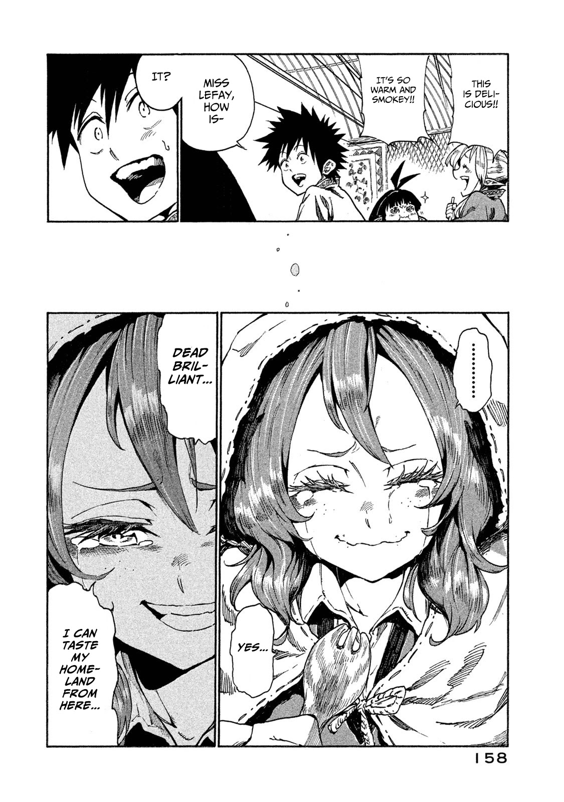 Mazumeshi Elf to Youbokugurashi chapter 10 page 32