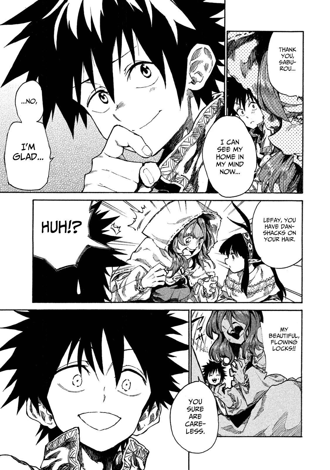 Mazumeshi Elf to Youbokugurashi chapter 10 page 33