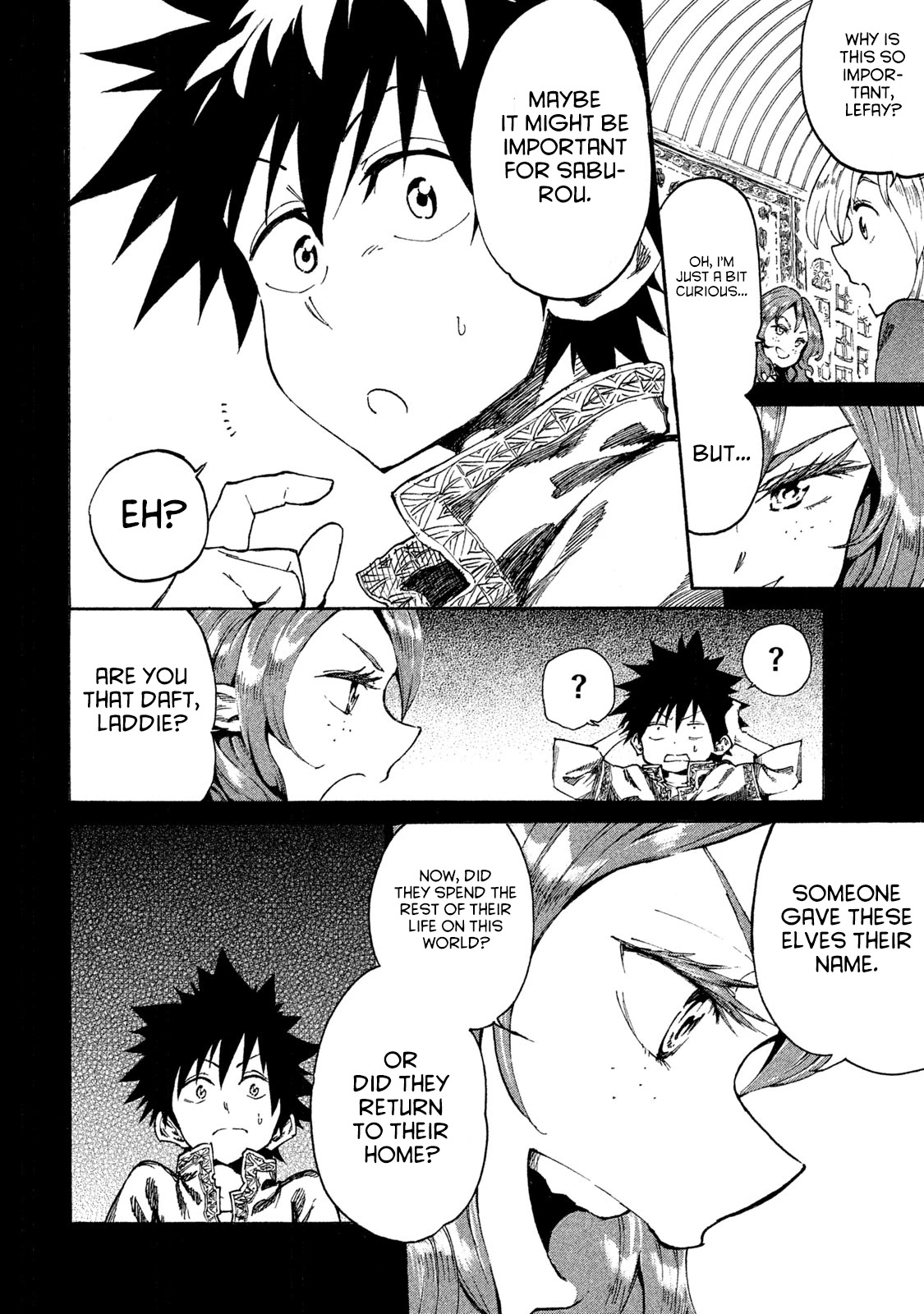 Mazumeshi Elf to Youbokugurashi chapter 11 page 12