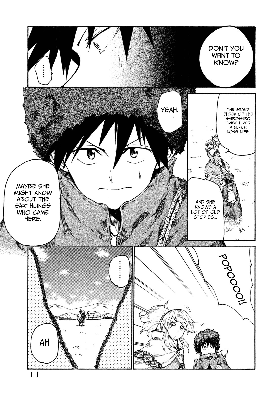 Mazumeshi Elf to Youbokugurashi chapter 11 page 13