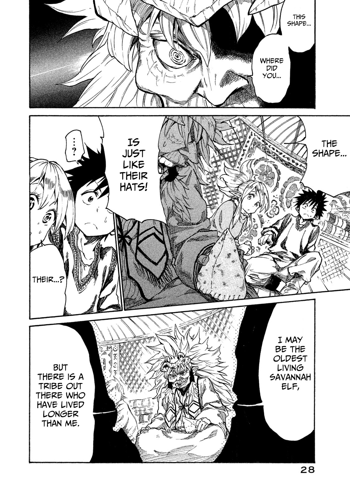 Mazumeshi Elf to Youbokugurashi chapter 11 page 30