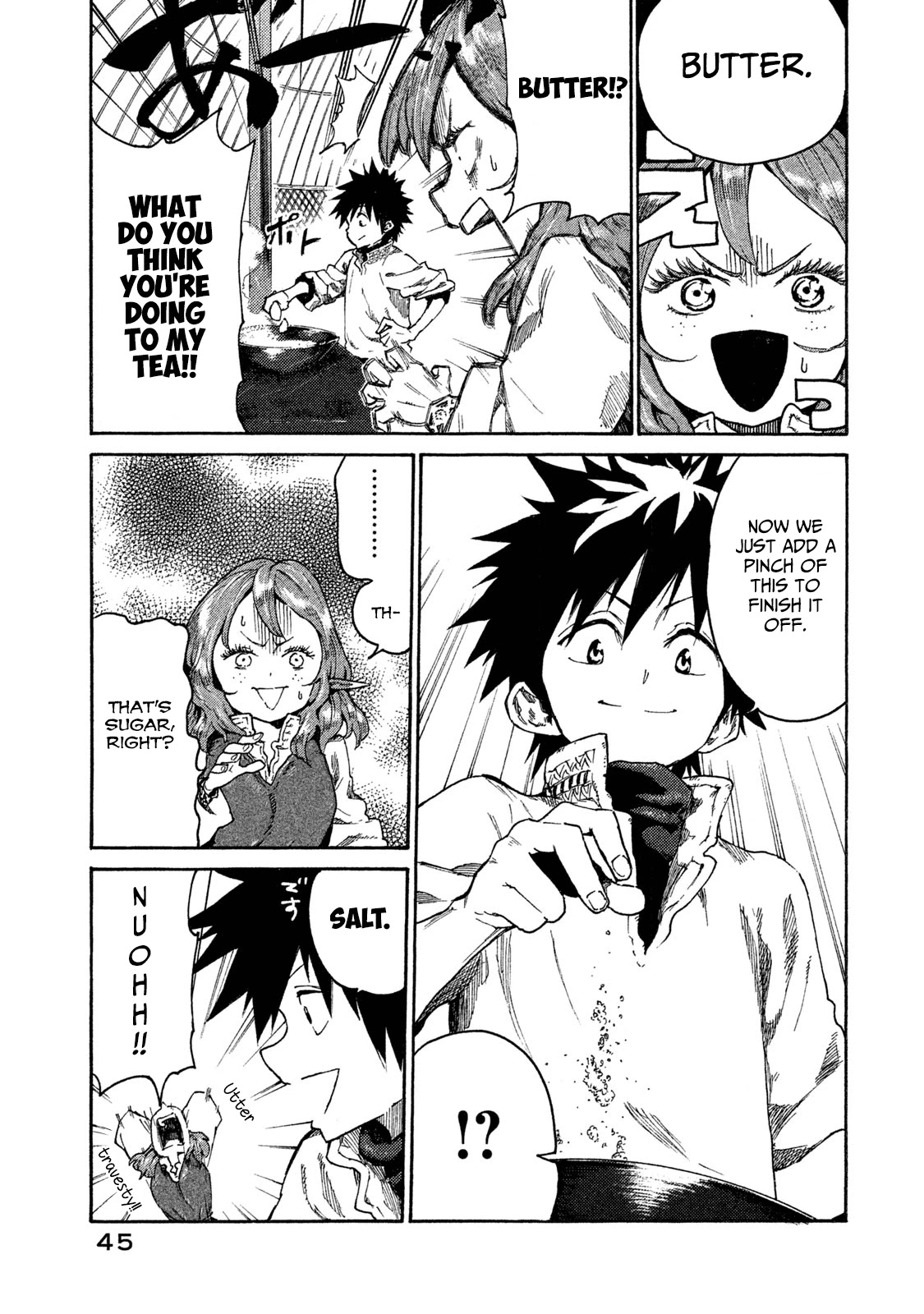 Mazumeshi Elf to Youbokugurashi chapter 12 page 13