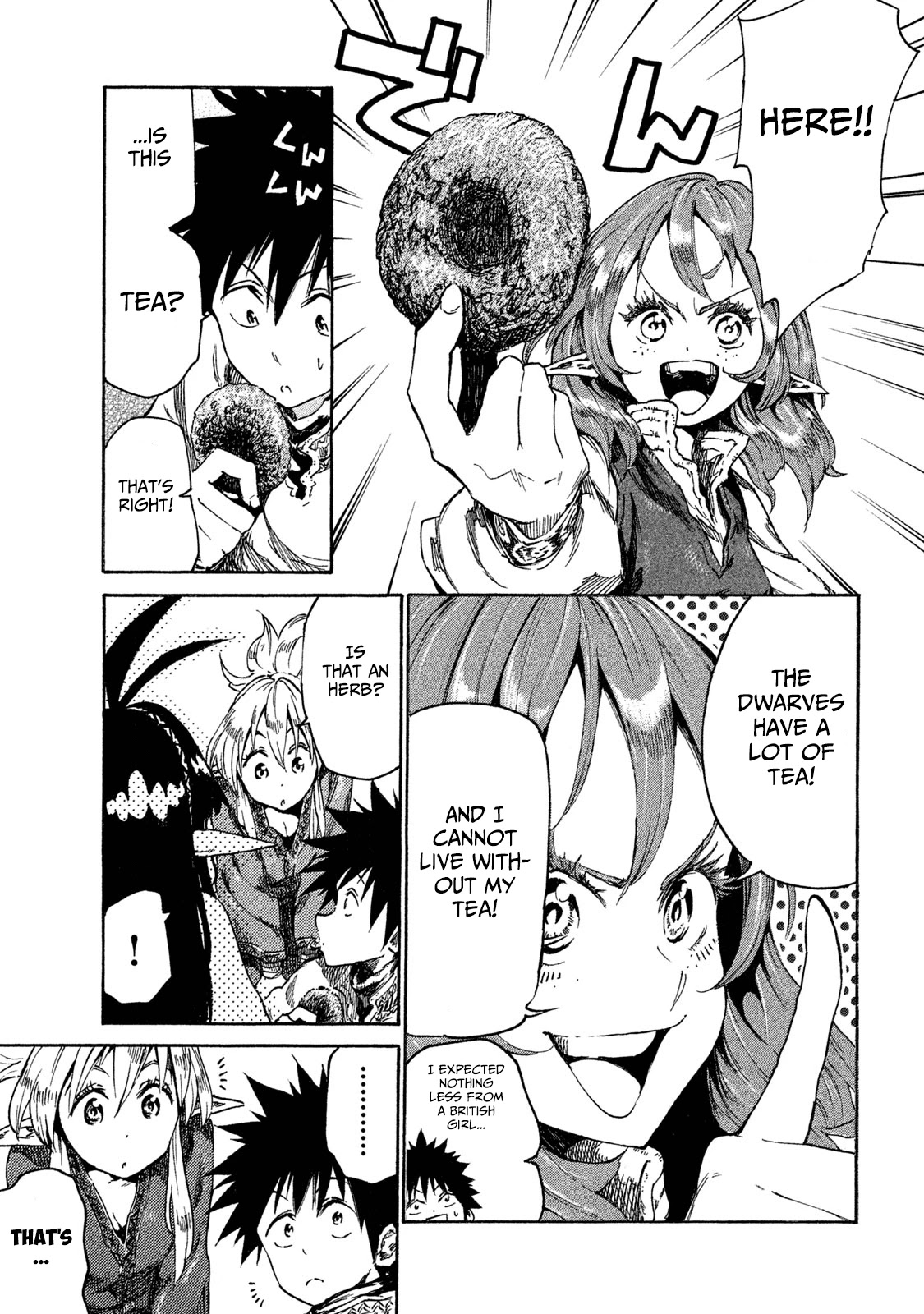 Mazumeshi Elf to Youbokugurashi chapter 12 page 3