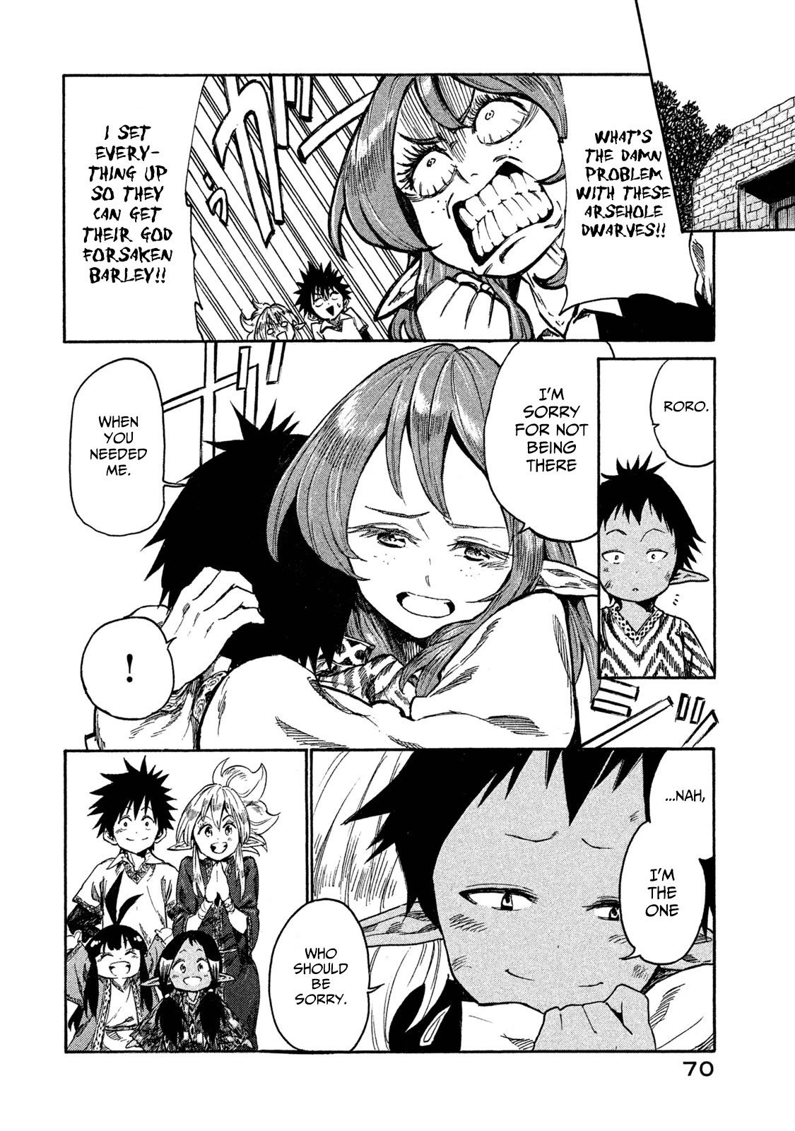 Mazumeshi Elf to Youbokugurashi chapter 13 page 18