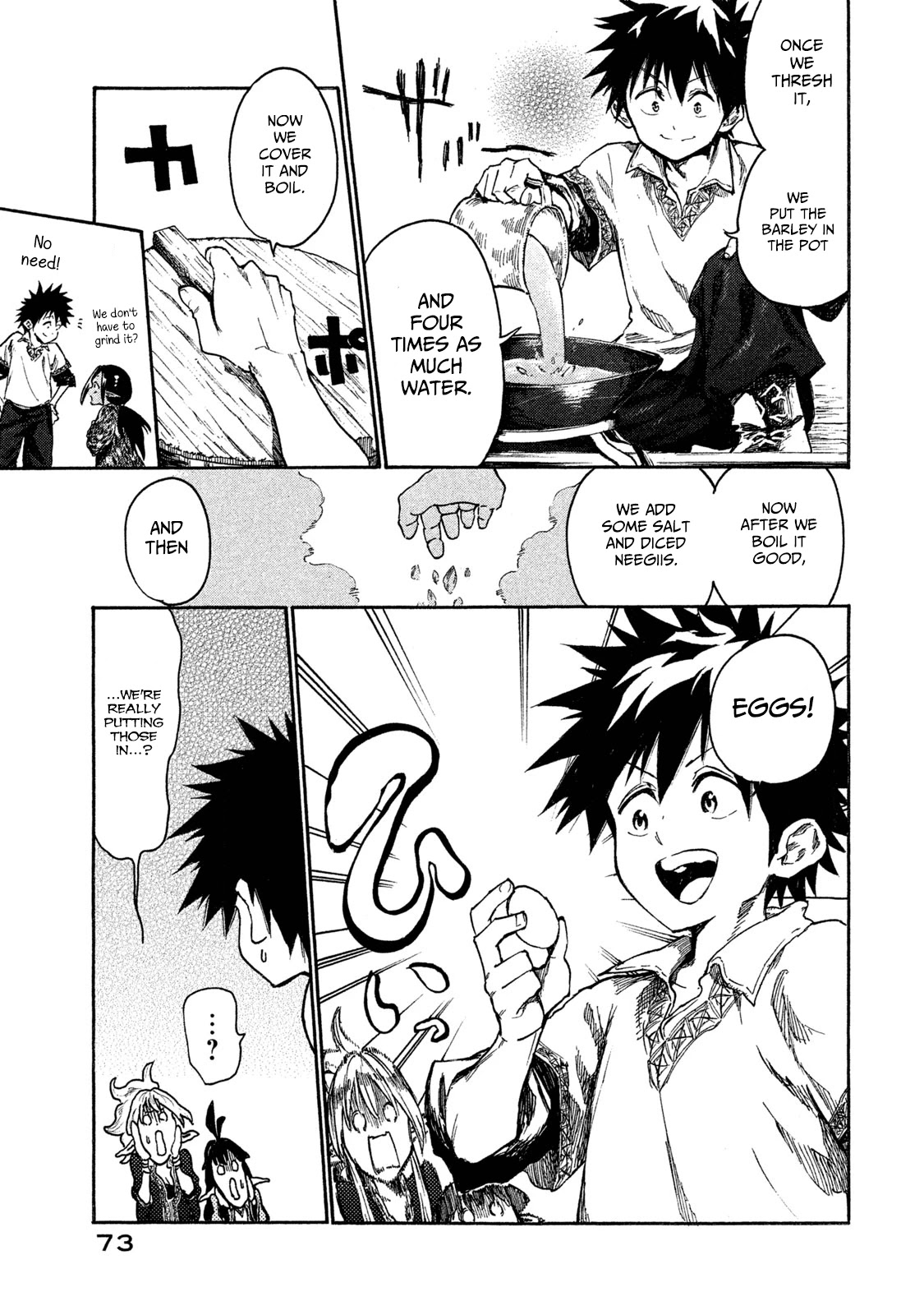 Mazumeshi Elf to Youbokugurashi chapter 13 page 21