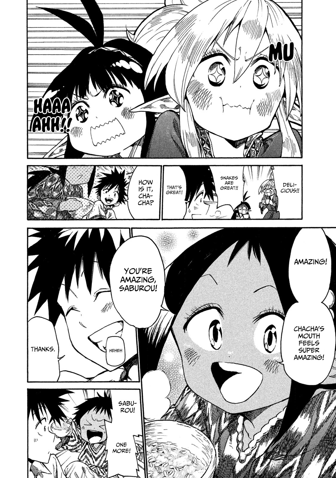 Mazumeshi Elf to Youbokugurashi chapter 13 page 24