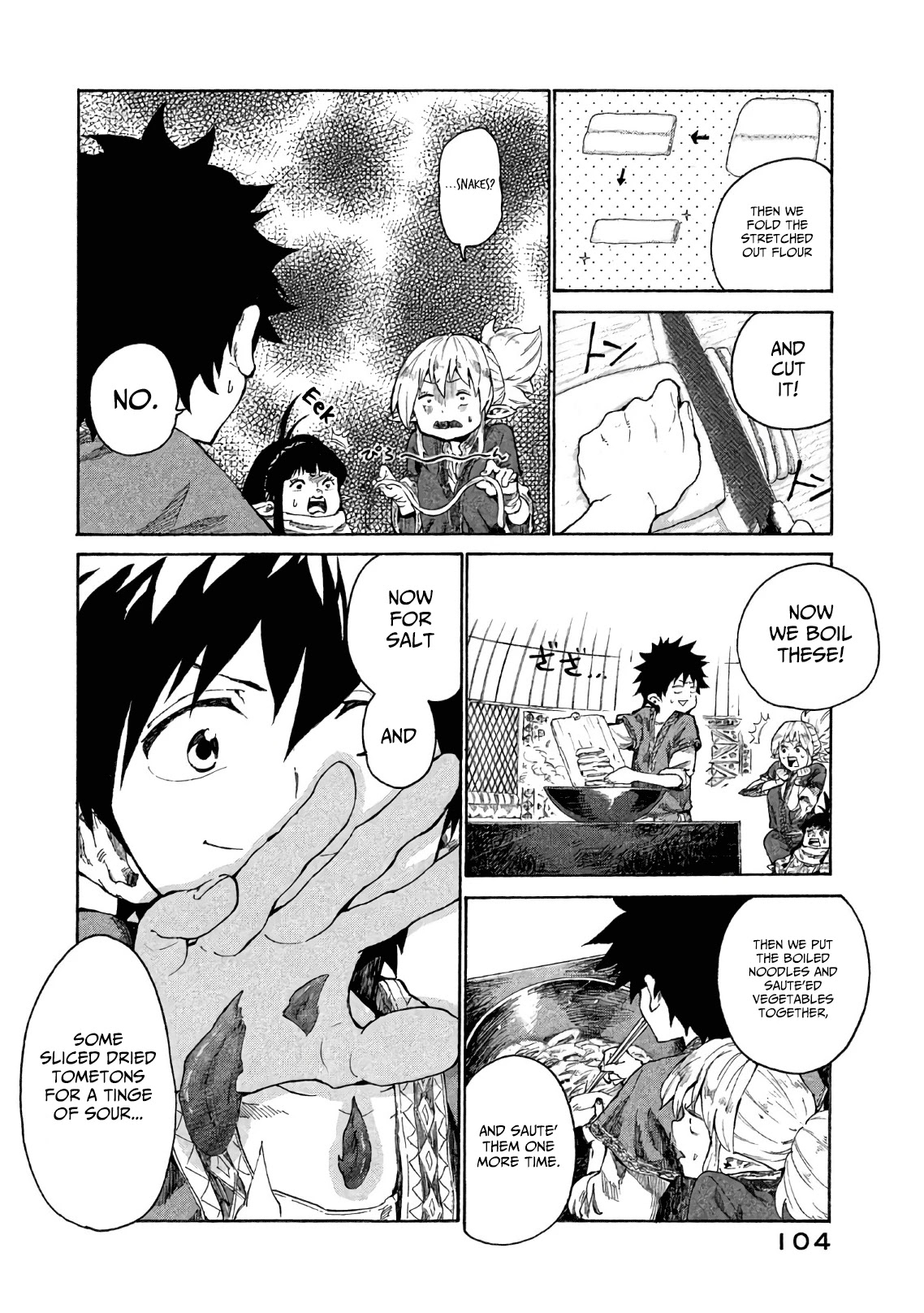 Mazumeshi Elf to Youbokugurashi chapter 3 page 17