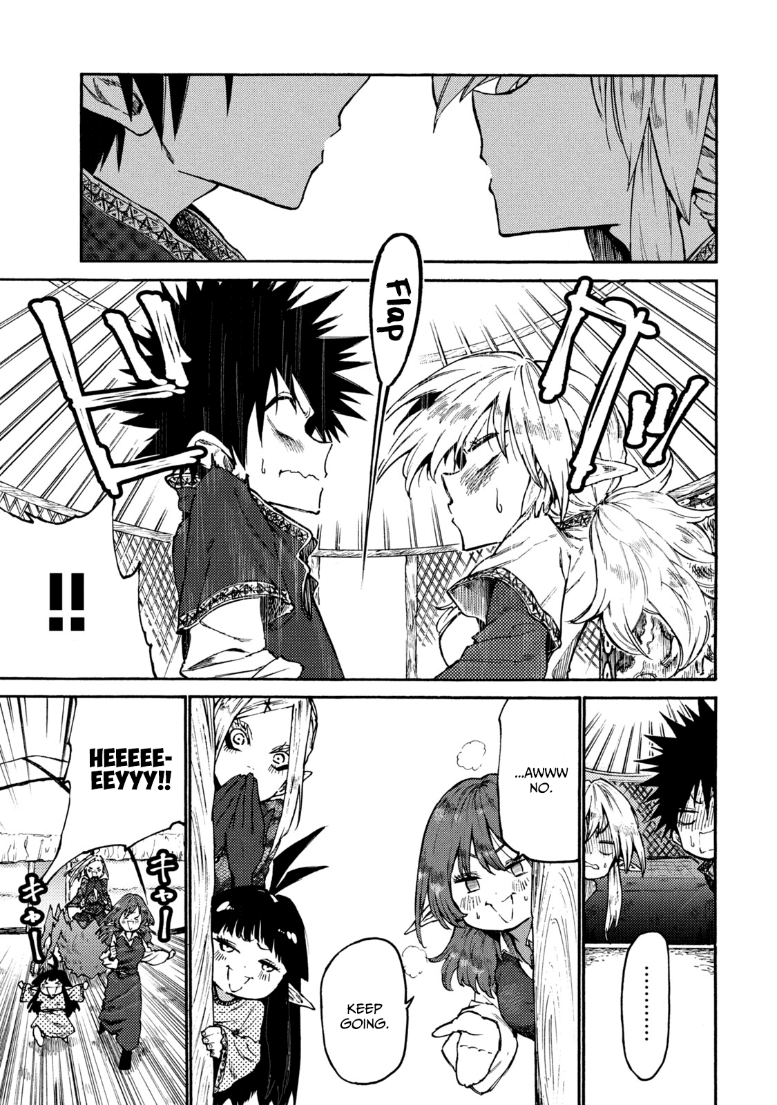 Mazumeshi Elf to Youbokugurashi chapter 35 page 11