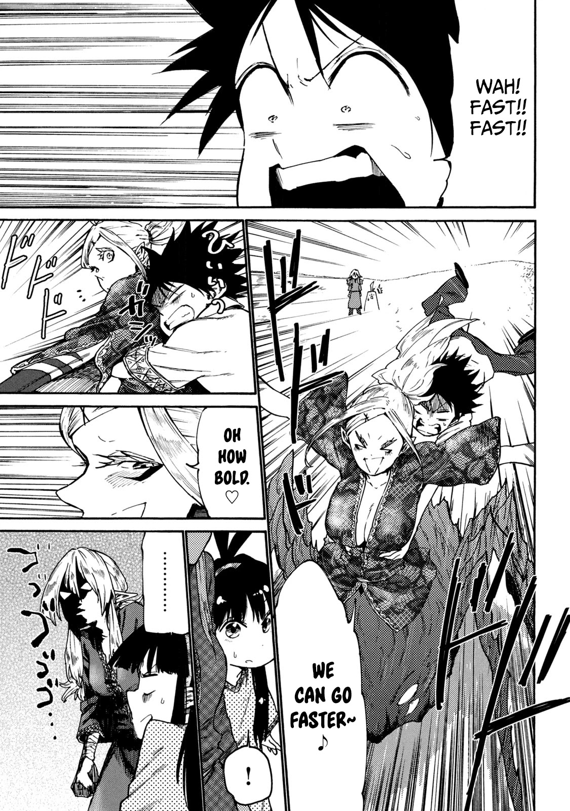 Mazumeshi Elf to Youbokugurashi chapter 35 page 3