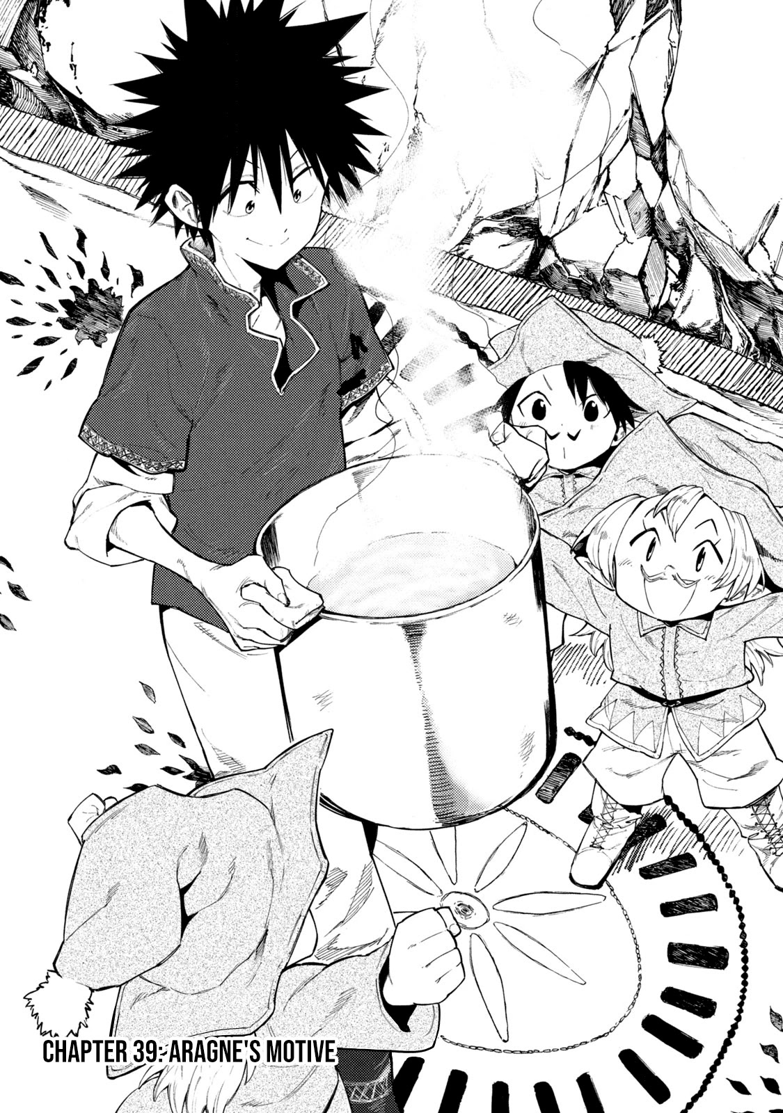 Mazumeshi Elf to Youbokugurashi chapter 39 page 1