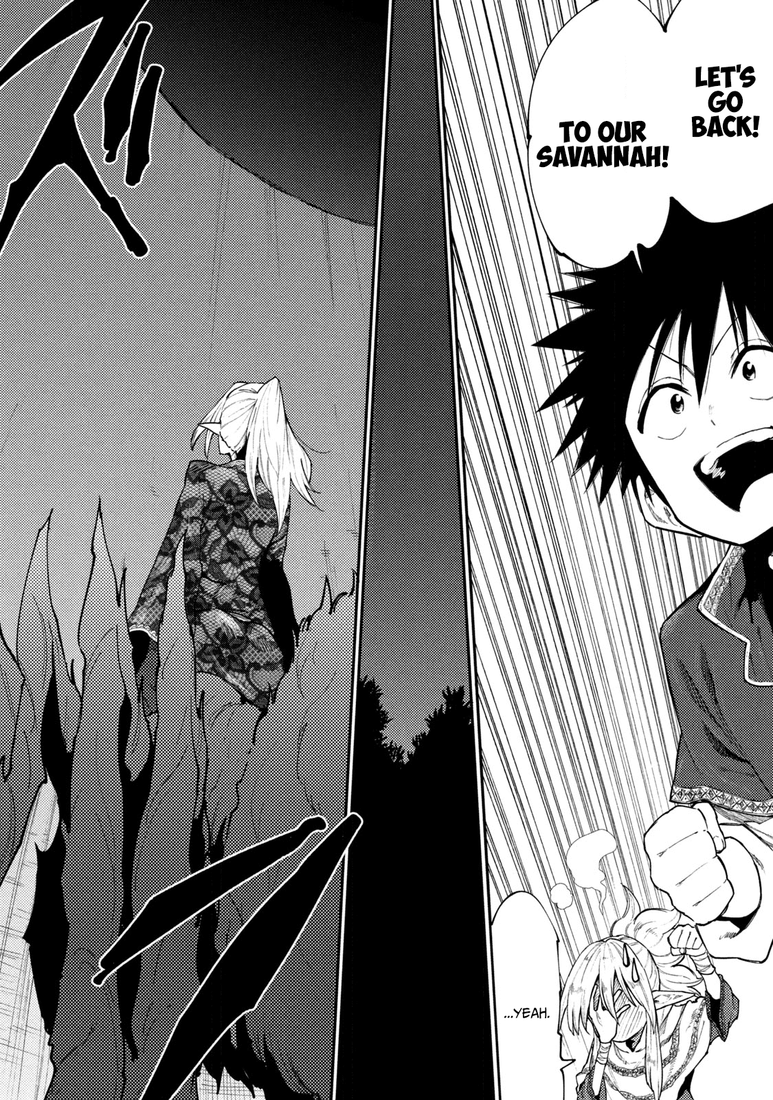 Mazumeshi Elf to Youbokugurashi chapter 39 page 14